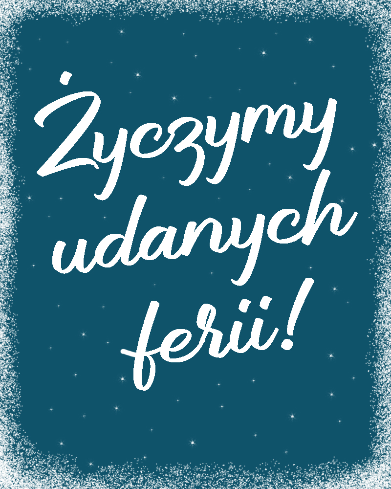 grafika - udanych ferii