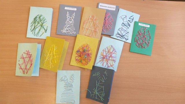 zdjęcie z warsztatów z igłą za pan brat