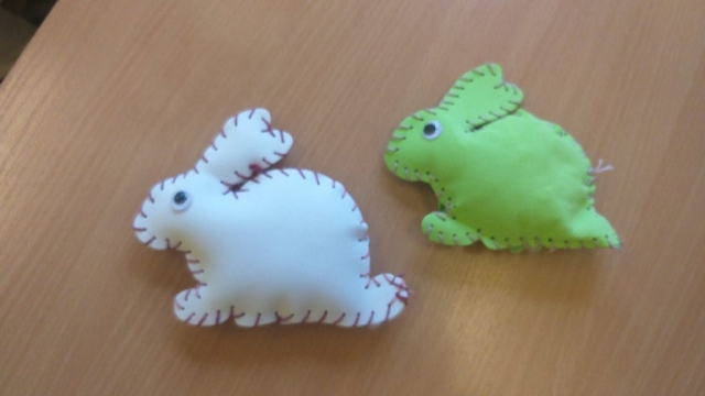 zdjęcie z warsztatów z igłą za pan brat