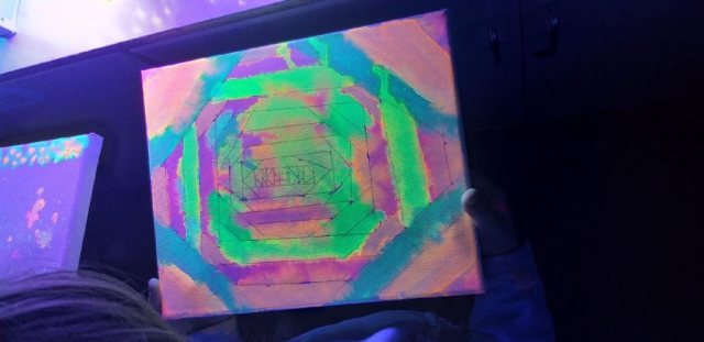 zdjęcie z warsztatów malarskich