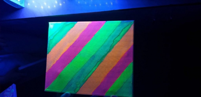 zdjęcie z warsztatów malarskich