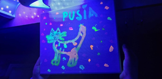 zdjęcie z warsztatów malarskich