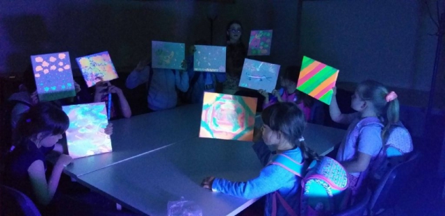 zdjęcie z warsztatów malarskich