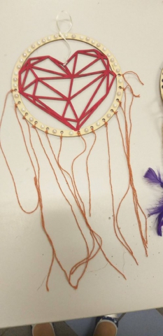 zdjęcie z warsztatów - łapacze snów