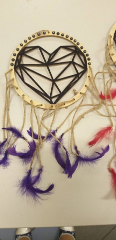 zdjęcie z warsztatów - łapacze snów