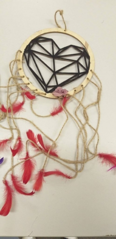 zdjęcie z warsztatów - łapacze snów