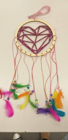 zdjęcie z warsztatów - łapacze snów