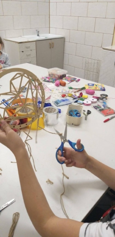 zdjęcie z warsztatów - łapacze snów