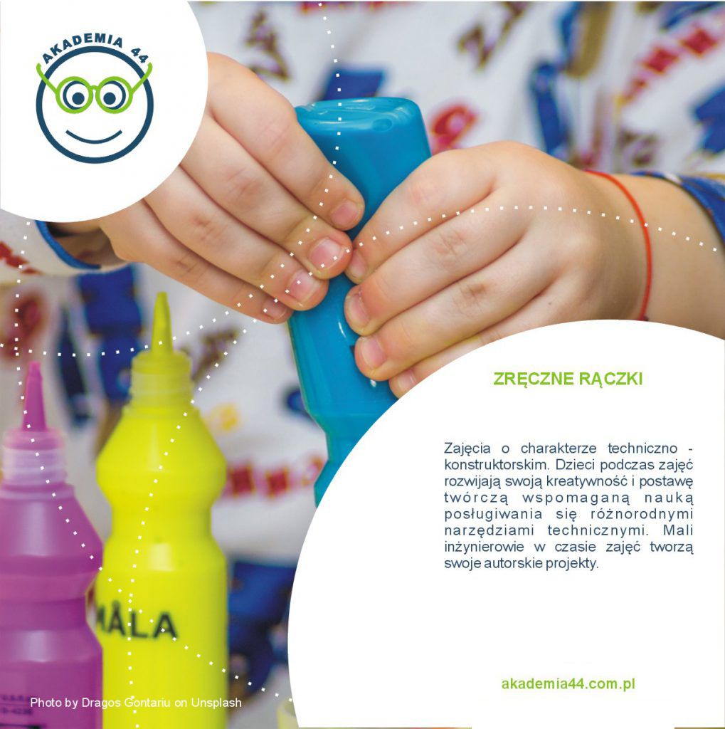 Grafika związana z zajęciami Zręczne rączki