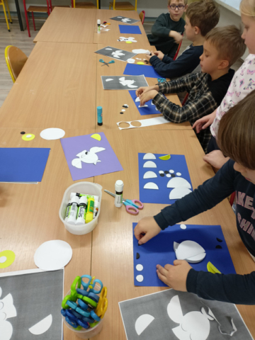 zajęcia origami, sowa