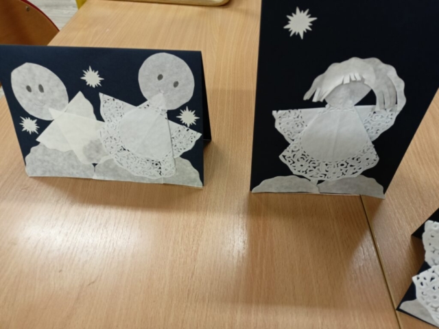 origami prace świąteczne