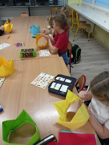 origami prace świąteczne