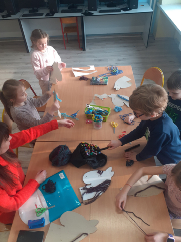 Zajęcia kreatywne popołudnie