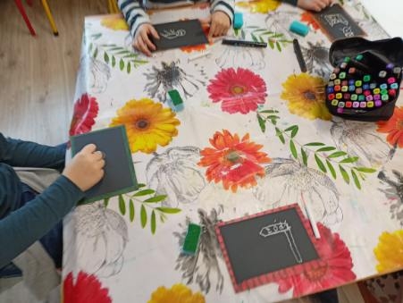 kreatywne popołudnia, tablice do rysowania