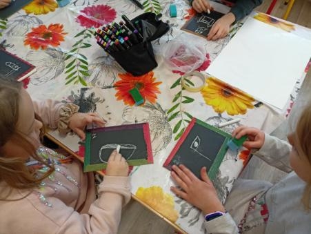 kreatywne popołudnia, tablice do rysowania