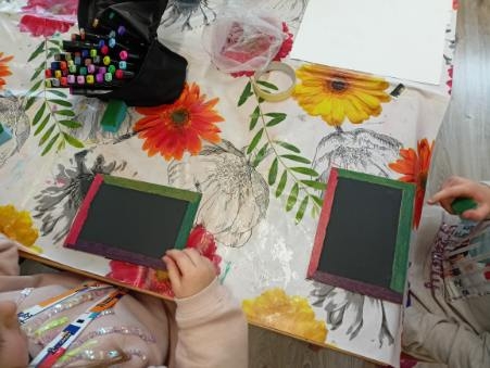 kreatywne popołudnia, tablice do rysowania