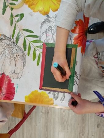 kreatywne popołudnia, tablice do rysowania