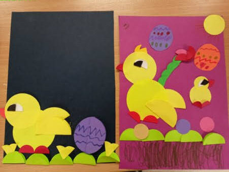 wielkanocne prace origami i kirigami