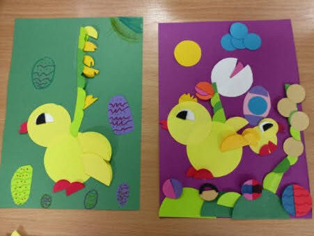 wielkanocne prace origami i kirigami