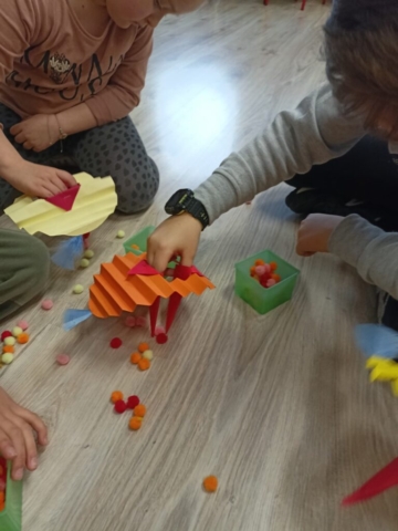 kreatywne popołudnia, zabawa, głodny kurczak