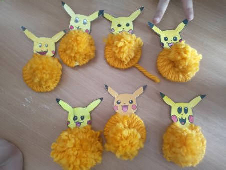 kreatywne popołudnia, pokemony