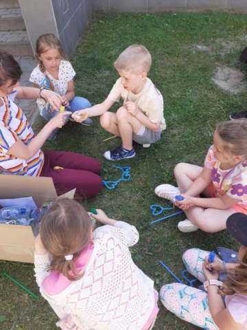 kreatywne popołudnia, bańki mydlane