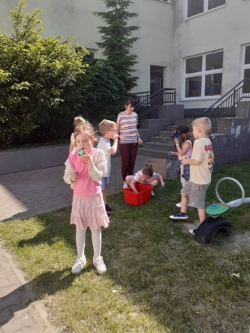 kreatywne popołudnia, bańki mydlane