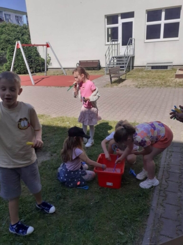 kreatywne popołudnia, bańki mydlane